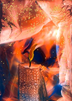 Kerzenschein zum Weihnachtsfest