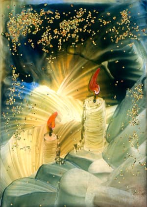 Weiße Vorweihnachtszeit